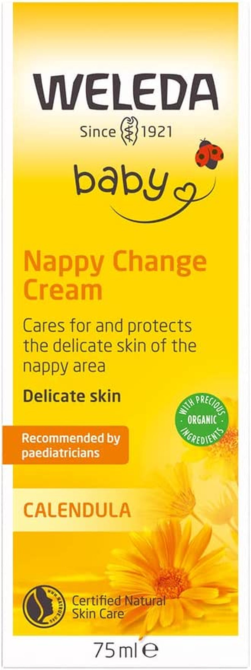Calendula Nappy Change Cream, 75Ml