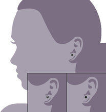 Load image into Gallery viewer, 3 Pairs Stud Earrings Set for Women Girls Cubic Zirconia Rhinestones Faux Pearl, Birthstone, Hypoallergenic, Stainless Steel Earrings Pin
