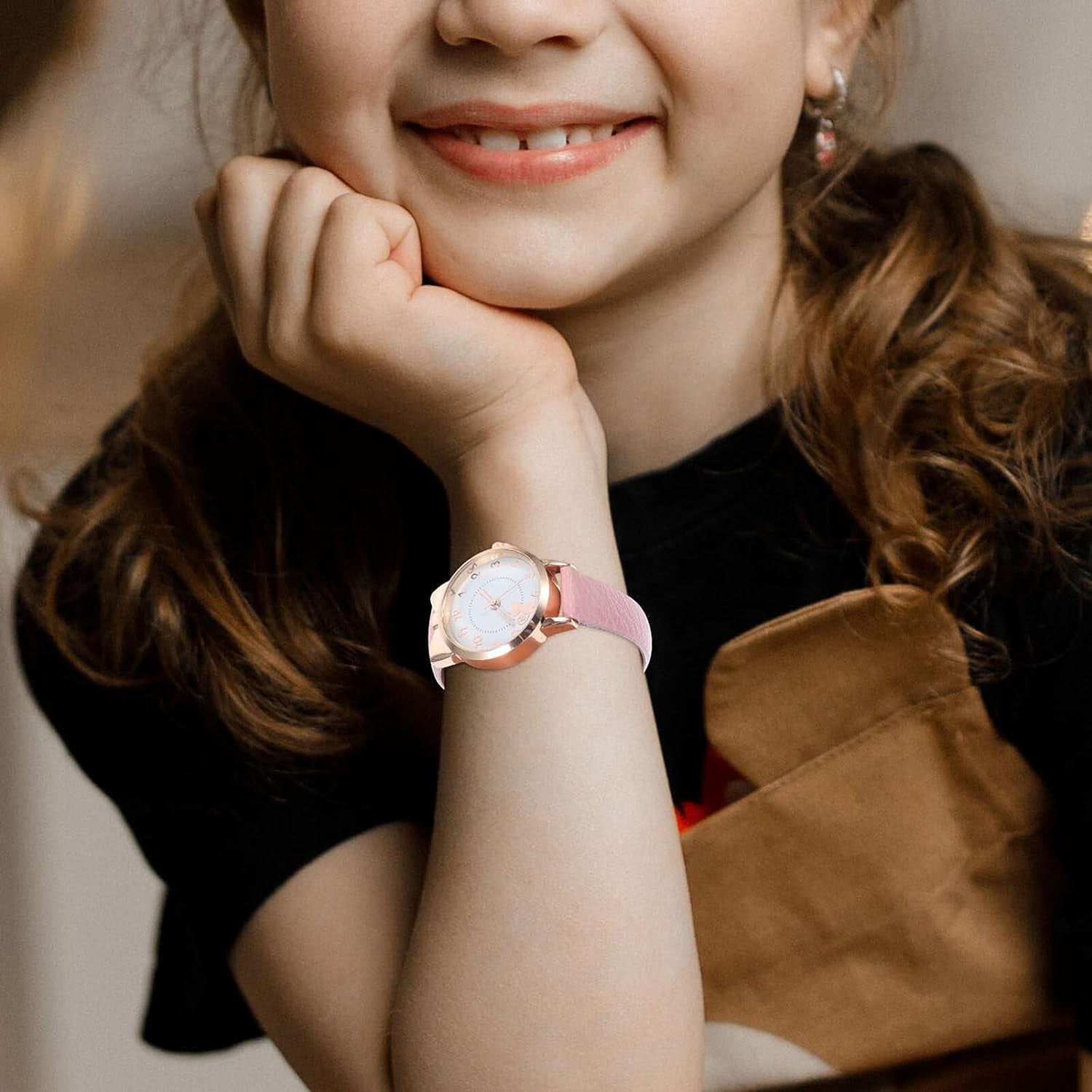 Analog Watch for Kids Cat Watch, Cat Ears Watch Watch Cat Wrist Watch Kids Analog Watch Kids Watch