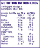 Endulge Caramel Nut Chew Bars | Keto Friendly Bars | 5 X 34G Low Carb Caramel Chocolate Bars | Low Carb, Low Sugar, High Fibre | 5 Bar Pack