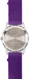 Frozen Kids' Plastic Time Teacher Analog Quartz 3D Strap Watch, Purple, Plastic Kids