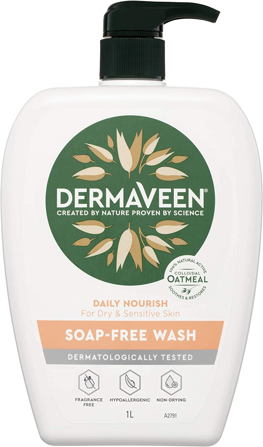 Daily Nourish Soap Free Wash, 1L