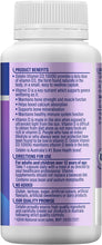 Load image into Gallery viewer, Vitamin D 1000IU - D3 for Bone Health + Immune Support, 250 Capsules
