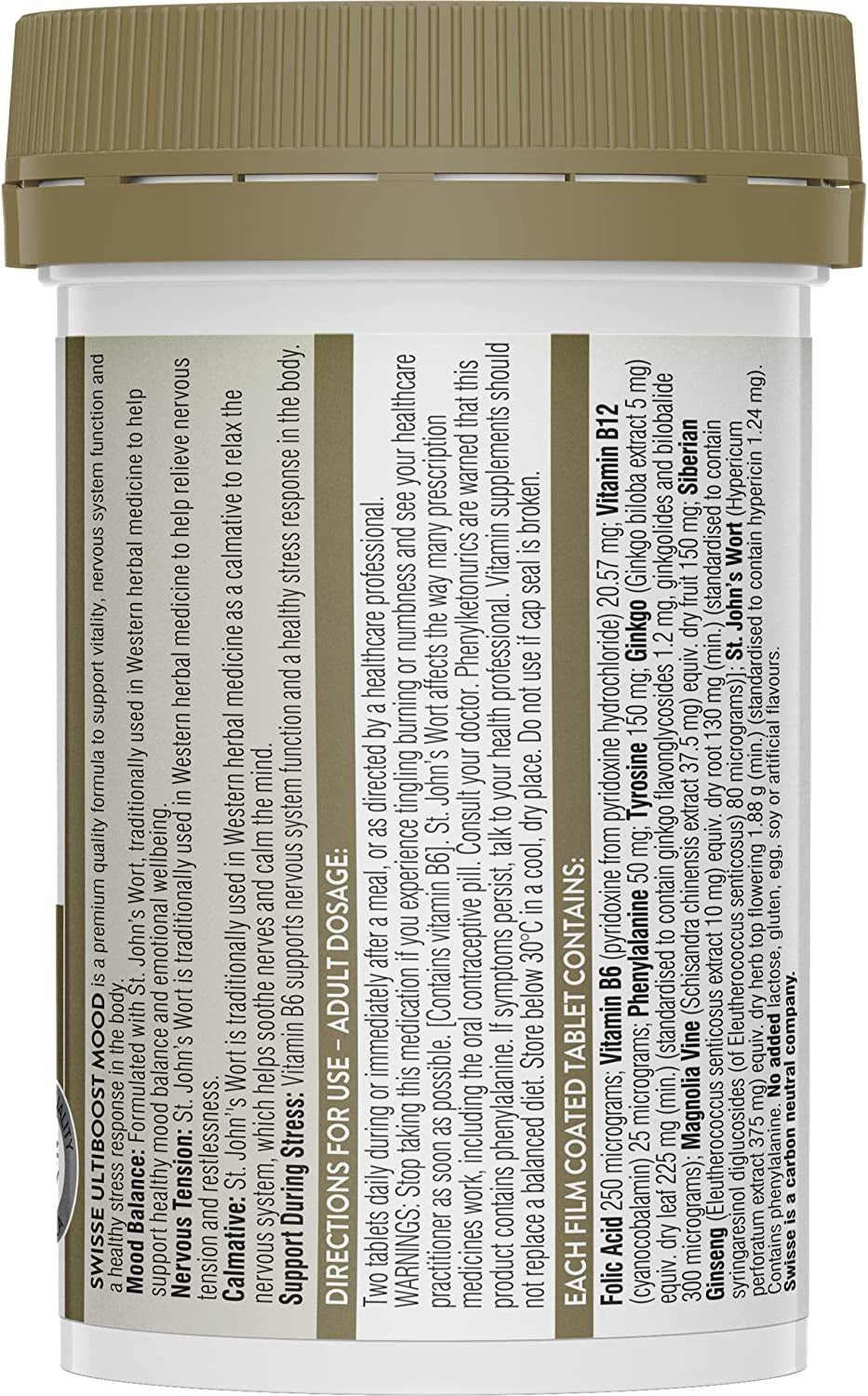 Ultiboost Mood 50 Tablets