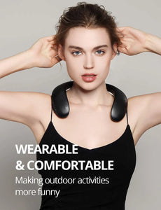 Portable Bluetooth Speaker,  HS Wireless Wearable Bluetooth Speaker, Support Tf/Micro SD Card, True 360 Stereo Sound, Deep Bass, Perfect Portable Wireless Speaker for Outdoor Activities
