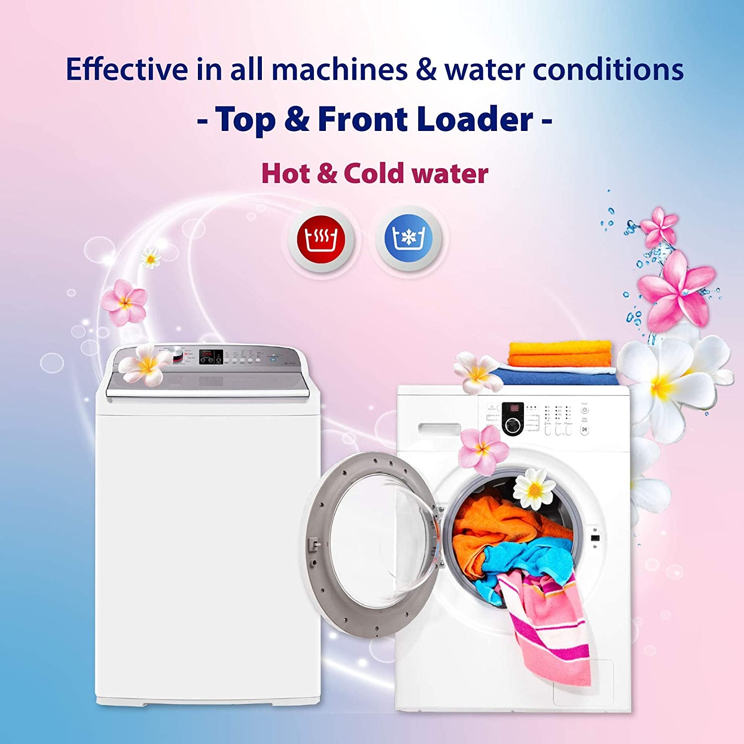 Fresh Blossoms, Laundry Detergent Washing Powder, 4 Kilograms