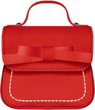 Girls Mini Shoulder Bag Little Girls Handbag with Bow Knot Mini Flap Bag Purse Small Wallet Bag Crossbody Bag for Girls Kids Toddler Age 2-5 Years Old Height 80-110Cm/31.5"-43.3"