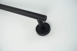Hand Towel Holder/Towel Ring - Thicken SUS304 Stainless Steel Bathroom Hand Towel Bar, 9Inch Heavy Duty Wall Mounted Towel Rack Hanger (Matte Black)