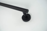 Hand Towel Holder/Towel Ring - Thicken SUS304 Stainless Steel Bathroom Hand Towel Bar, 9Inch Heavy Duty Wall Mounted Towel Rack Hanger (Matte Black)