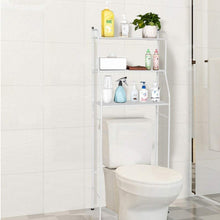 Load image into Gallery viewer, 3 Shelf Bathroom Space Saver, over the Toilet Rack, Bathroom Corner Stand Storage Organizer Accessories,The Washing Machine,Bathroom Tower Shelf
