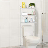 3 Shelf Bathroom Space Saver, over the Toilet Rack, Bathroom Corner Stand Storage Organizer Accessories,The Washing Machine,Bathroom Tower Shelf