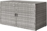 Outdoor Storage Cabinet Box Grey
