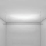 Greenlux GLS25 Series Slimline 1800Mm(L) 4000K Black Dimmable Linear LED Pendant Light for Kitchen Island/Office/Meeting Room/Resturant (Black 4000K 36W, L1800Mm)