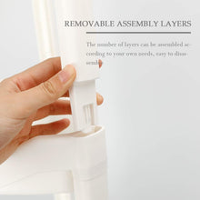 Load image into Gallery viewer, 4 Tier Shower Rack Telescopic Bathroom Adjustable Corner Caddy Shelf Storage
