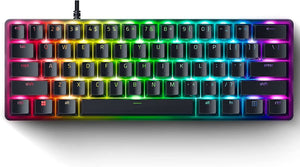 RZ03-03390200-R3M1 Huntsman Mini Optical Gaming Keyboard, Linear Red Switch, Black