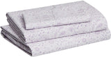 Lightweight Super Soft Easy Care Microfiber Bed Sheet Set with 14" Deep Pockets - Twin, Lavender Paisley