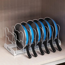 Load image into Gallery viewer, Simplehouseware 10 Compartments Expandable Pan Organizer
