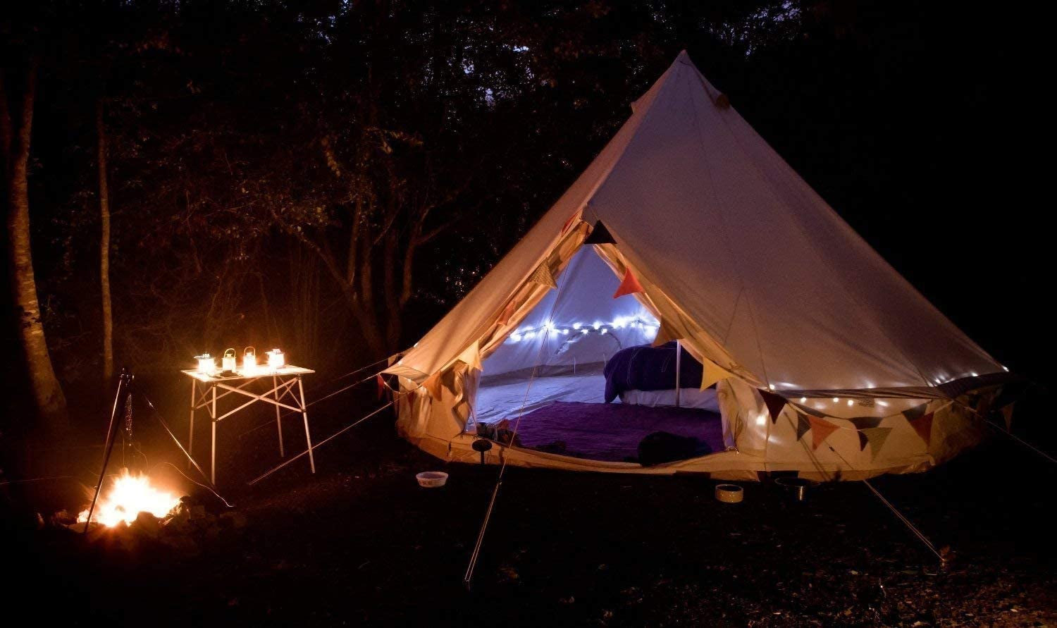 2 Pack Battery Fairy Lights, 5M 50 Leds Battery Powered Silver Wire String Lights Indoor Outdoor Fairy Lights for Bedroom Jars Camping Wedding Party Festival Tree Decorations (Warm White)