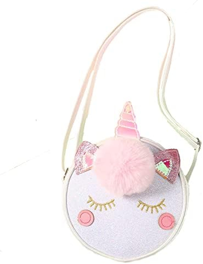 Unicorn Shoulder Bag for Girls, Glitter Unicorn Girls, with Adjustable Strap