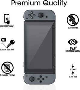 Nintendo Switch Screen Protector (2 Pack), Premium Tempered Glass Screen Protector for Nintendo Switch