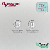 Tencel Jersey Waterproof Fitted Mattress Protector, Single Bed Size