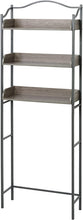 Load image into Gallery viewer, 3-Tier Over-The-Toilet Bathroom, Driftwood Gray/Pewter Spacesavers
