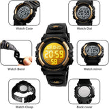 Boys Watch Digital Sports Waterproof Electronic Childrens Kids Watches Alarm Clock 12/24 H Stopwatch Calendar Boy Girl Wristwatch
