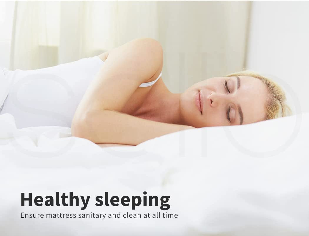 Terry Cotton Fully Fitted Waterproof Mattress Protector in Queen Size