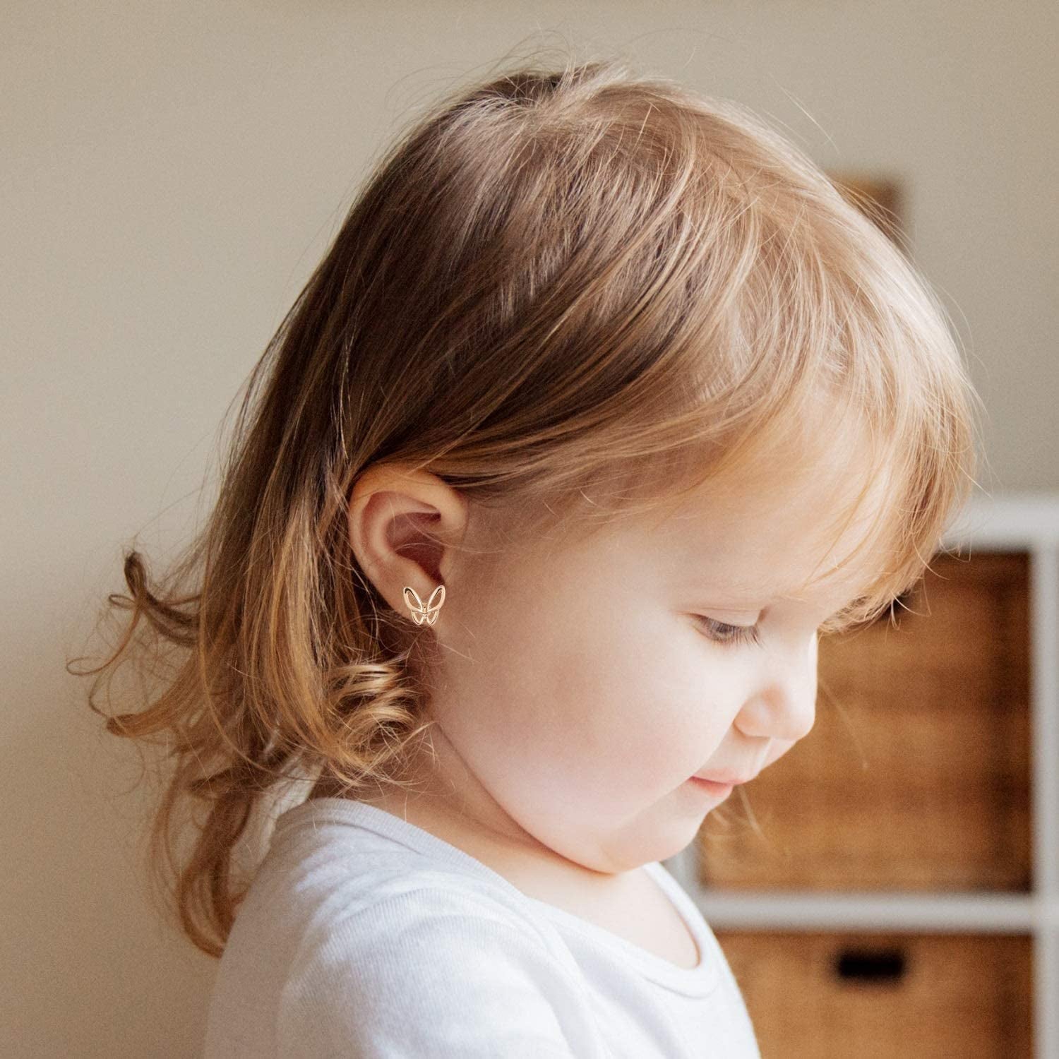 24 Pairs Hypoallergenic Earrings Set for Girls Teens Kids Stainless Steel Stud Earrings Set Animal Butterfly Rainbow Star Unicorn Cute Earring Jewelry Gifts for Girls Kids Women