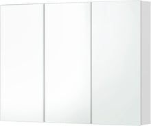 Load image into Gallery viewer, Welba Bathroom Cabinet with Mirror Adjustable Shelves Cupboard Shower Mirror Cabinet Wall Mount Storage Cabinet 90 X 72Cm

