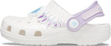 Kids Frozen II Band Clog White