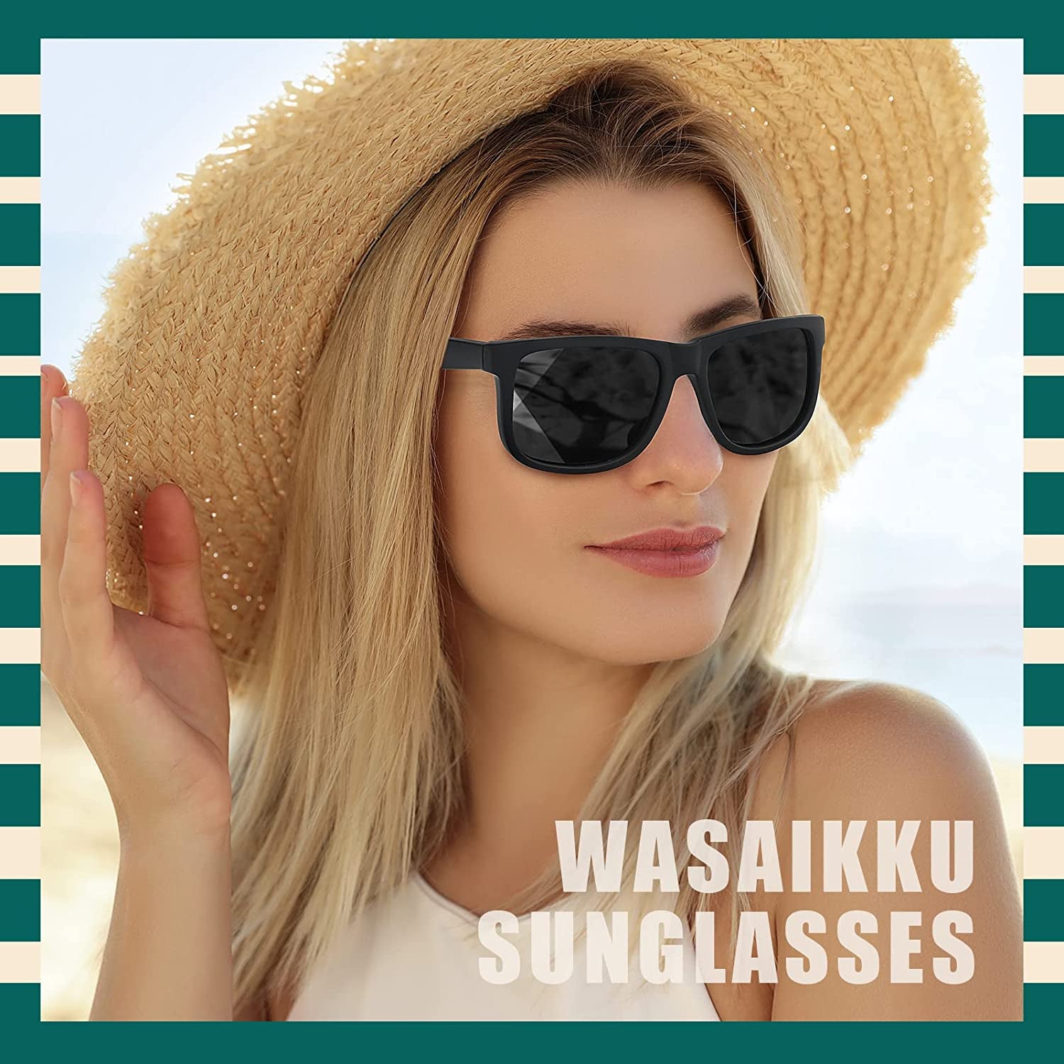 Polarized Sunglasses for Men Women Classic Fashion Sunglasses Baseball Cycling Driving Fishing Golf Mens Sunglasses with UV Protection A306