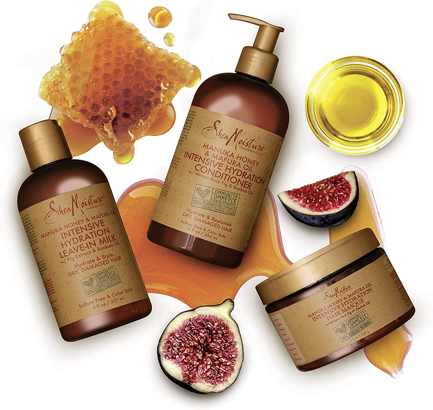 Manuka Honey and Marfura Oil Intensive Hydration Conditioner, 384 Ml, 13 Oz (764302231059)