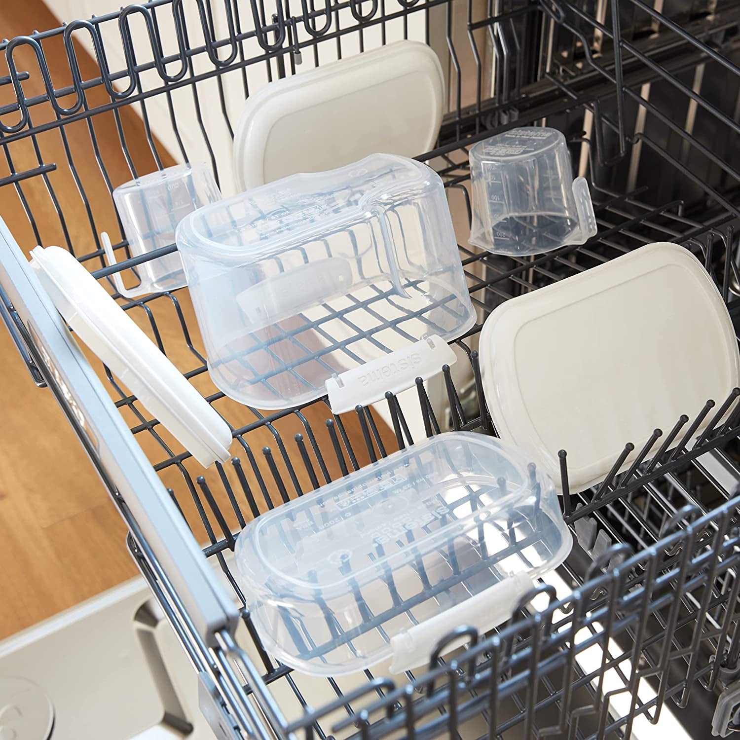 82004 Bake It Pantry Set 5 Food Storage Containers with Lids 2 Cups for Baking Bpa-Free for Cereal, Flour, Pasta and More