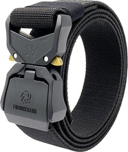 Load image into Gallery viewer, Men&#39;S Belts,  Tactical Belt for Men&#39;S Jeans, 1.5&quot; Stretch Nylon Web Work Belt with Heavy Duty Quick Release Buckle (Length 49&quot;)
