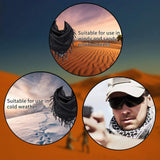 Military Shemagh Tactical Desert Scarf / 100% Cotton Keffiyeh Scarf Wrap for Men and Women