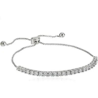 Deluxe Women’s Tennis Bracelet – Quality Metallic Finish and Stones pattanaustralia