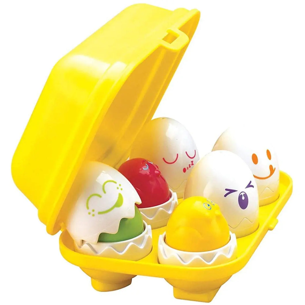 Hide & Squeak Eggs, yellow red green blue orange purple pattanaustralia