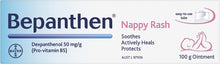 Load image into Gallery viewer, Bepanthen Nappy Rash Ointment Has a Unique Dual Action to Help Treat and Prevent Nappy Rash, Soothing and Hydrating Baby Skin Ointment, 100 G
