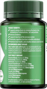 Super Vitamin B Complex with Biotin, B3, B6, & B12 for Energy- Relieves Tiredness - Maintains Immune System Function, 75 Tablets