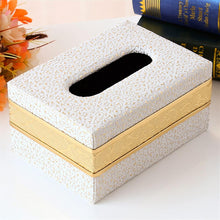 Load image into Gallery viewer, Roll Holder Leather Tissue Case Box Container Home Car Tissue Box Storage Case Hotel Restaurant Paper Holder Table Decoration (Color : Black, Size : Large)
