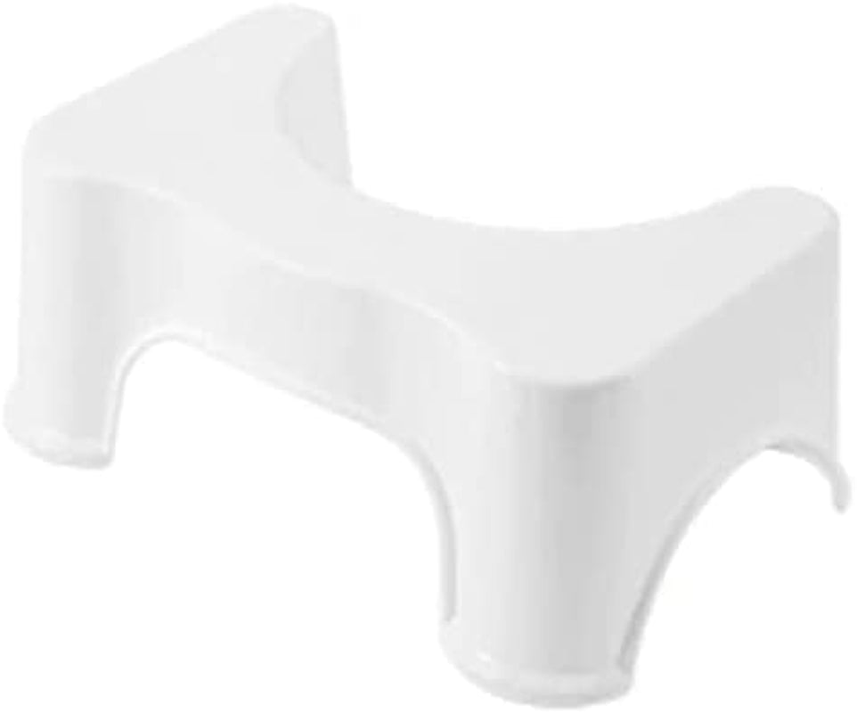 Bathroom Toilet Stool, Foot Step Stool, Footstools, for Constipation Piles Relief Foot Stool - Anti-Slip Bathroom Accessories (Light Grey)