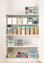 Load image into Gallery viewer, Décor 231800-006 Match-Ups Clips | Food Storage Pantry Container | Ideal for Meal Prep | BPA Free | Dishwasher, Freezer &amp; Microwave Safe, Blue, 600Ml
