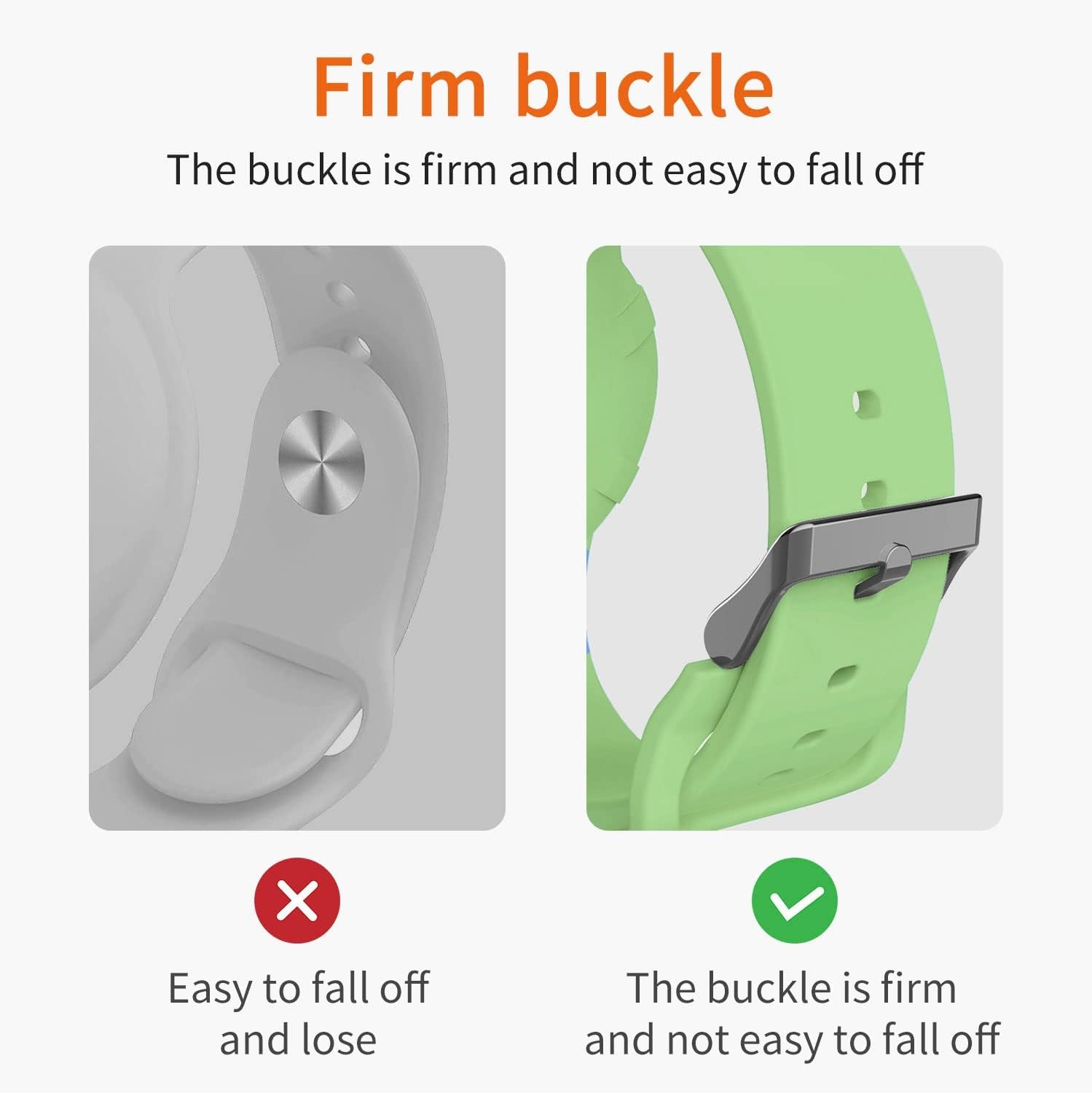 Airtag Wristband Kids,Airtag Bracelet for Kids Toddler Baby Children Elders,Silicone Watch Band for Airtag 2021.