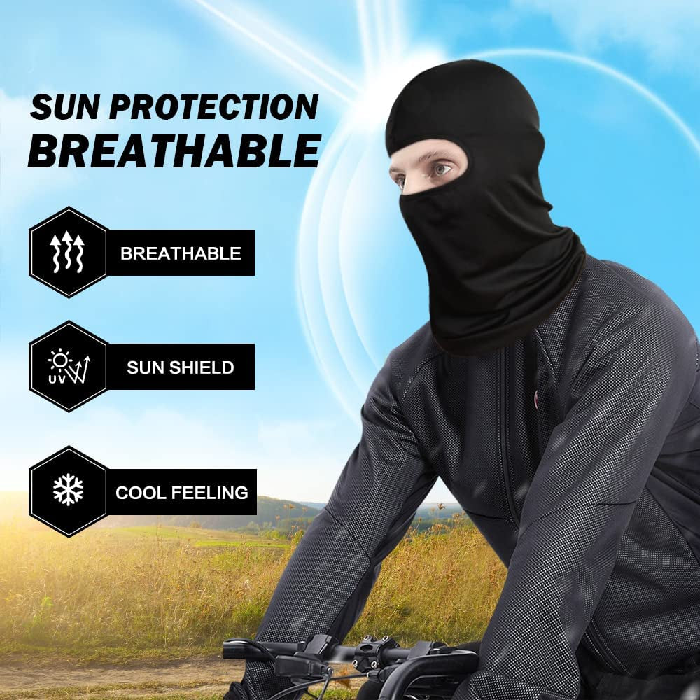 Lycra Fabrics Ski Face Mask Motorcycle Cycling Bike Bandana Hiking Skateboard Balaclava