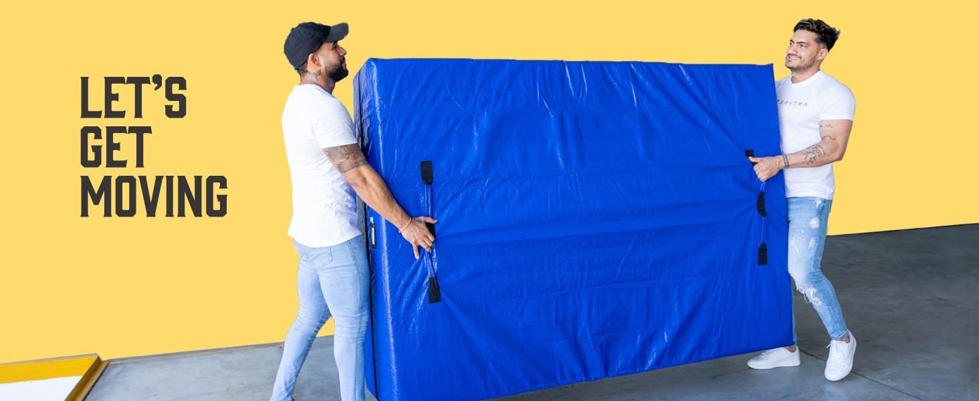 Mattress Bags for Moving with 8 Handles - Twin Size - Extra-Thick Mattress Bag for Moving - Reusable Mattress Storage Bag - Mattress Cover for Moving with Zipper, Moving Mattress Bag Protector