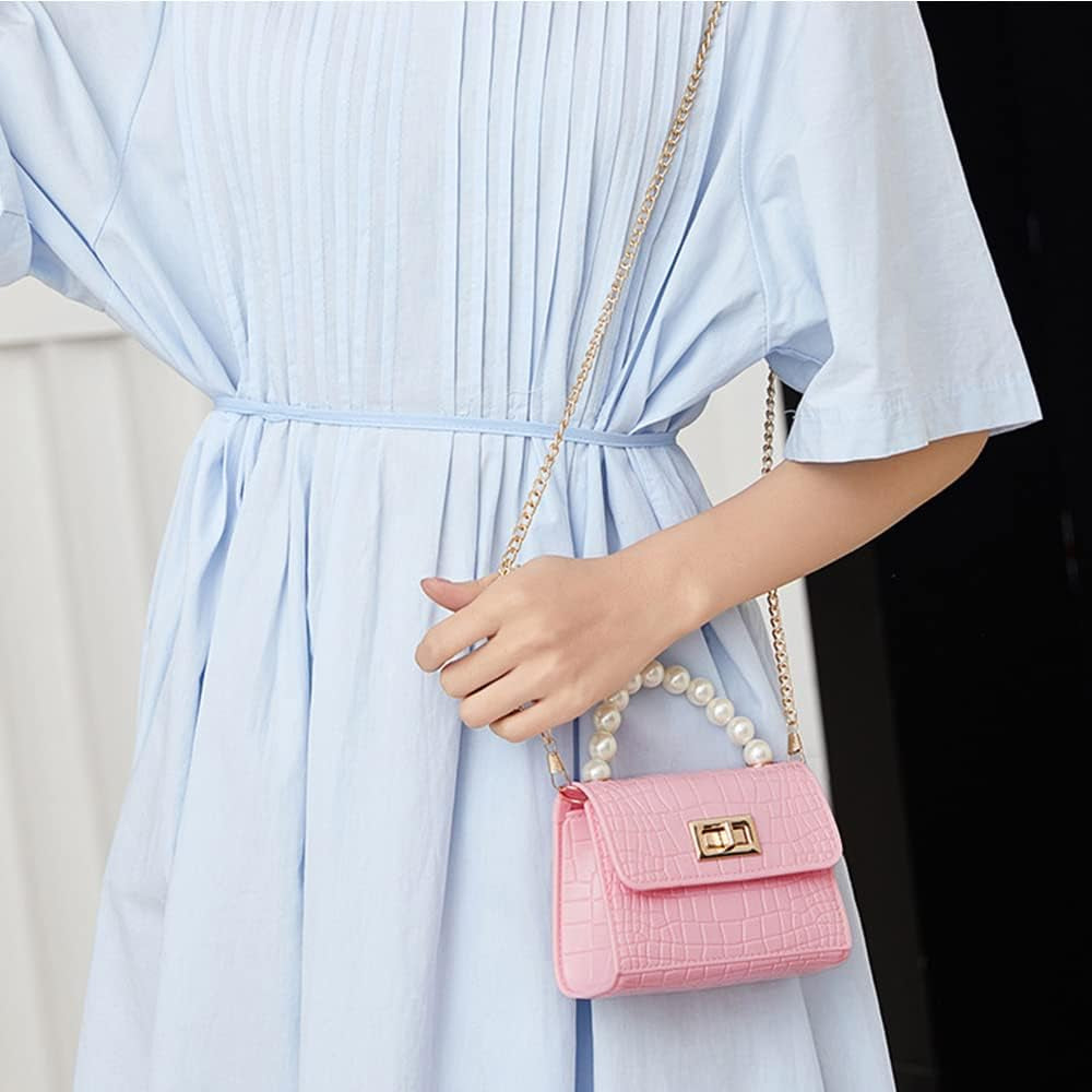 Small Toddler Crossbody Bags Purses for Little Girls,Crossbody Cute Princess Handbags Shoulder Bag for Kids Gift