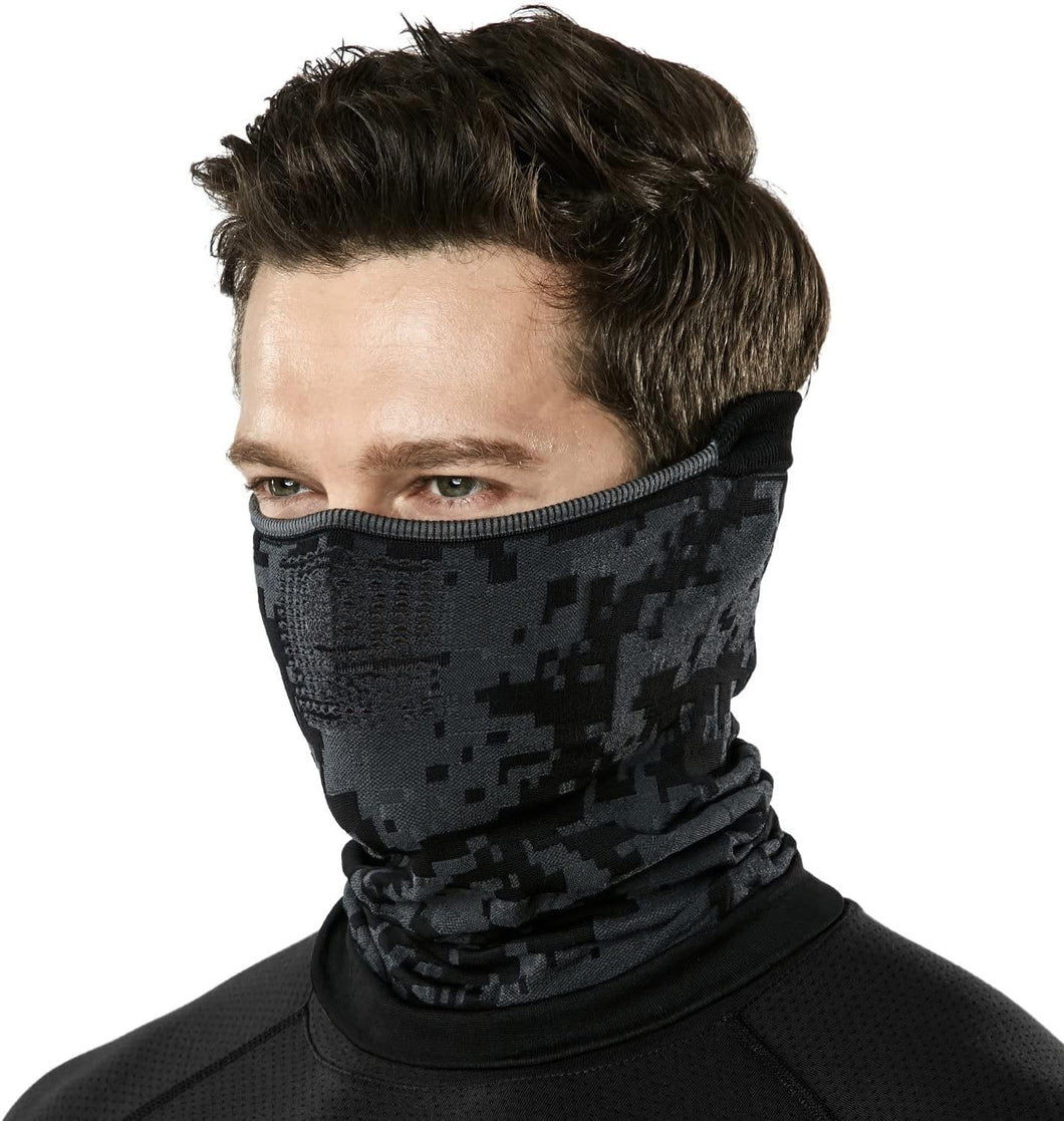 Unisex Winter Neck Warmer Gaiter, Lightweight Half Balaclava, Windproof Face Mask for Ski Snowboard Outdoor Sports