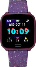 Load image into Gallery viewer, Girl&#39;S Iconnect Kids Active Quartz Smart Watch Purple Galaxy Digital Display,Tw5M40800
