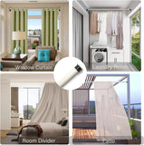 Tension Shower Curtain Rod, Short Small No Drilling Adjustable Window Curtain Rod for Bathroom, Indoor Decor